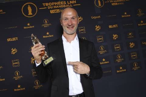 Thierry Omeyer HANDBALL : Ceremonie des trophees des champions LNH 2019 - Paris - 07 06 2019 GwendolineLeGoff Panoramic 