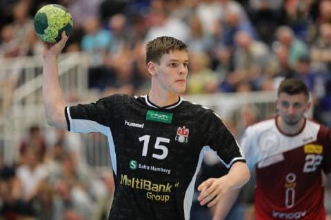 Handball,2.Bundesliga,Stadion Am Hallo ,Essen,TUSEM Essen gegen Sportverein Hamburg,08,06,2019,Stadion Am Hallo,Essen 7Meter +Dominik Axmann 15 HSV Sport,Handball,2.Bundesliga,Stadion Am Hallo ,Essen,TUSEM Essen gegen Sportverein Hamburg,08,06,2019 Essen Copyright: xEIBNER RonaldxBrendelx EP_RBL