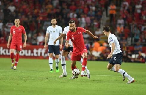 Turkey™s Kenan Karaman during Euro 2020 group H qualifying soccer match between Turkey and France at the Konya City Stadium in Konya, Turkey, June 8, 2019.  Copyright: AbdurrahmanxAntakyali 16395214