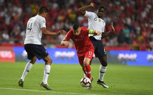 Fußball, EM Quali, Türkei - Frankreich Turkey™s Burak Yilmaz during Euro 2020 group H qualifying soccer match between Turkey and France at the Konya City Stadium in Konya, Turkey, June 8, 2019.  Copyright: AbdurrahmanxAntakyali 16395235