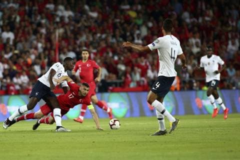 Turkey™s Burak Yilmaz during Euro 2020 group H qualifying soccer match between Turkey and France at the Konya City Stadium in Konya, Turkey, June 8, 2019.  Copyright: AlpxErenxKaya 16395237