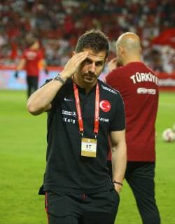 Fußball, EM Quali, Türkei - Frankreich Emre Belozoglu of Turkey during the Euro 2020 football qualification match between Turkey and France at the Buyuksehir Belediyesi stadium in Konya, on June 8, 2019. 
