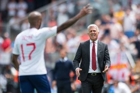 Guimaraes, Portugal, 09.06.2019, UEFA Nations League, 3. Platz, Schweiz - England, Head Coach Vladimir Petkovic (Switzerland) gestures ( Defodi-09-531-002206