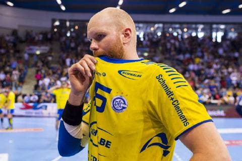 Bietigheim, Deutschland 09. Juni 2019: HBL - 18 19 - SG BBM Bietigheim vs. VfL Gummersbach Alexander Becker (Gummersbach) unzufrieden enttäuscht enttaeuscht niedergeschlagen frustriert, Bietigheim-Bissingen Egetrans Arena Baden-Württemberg Deutschland