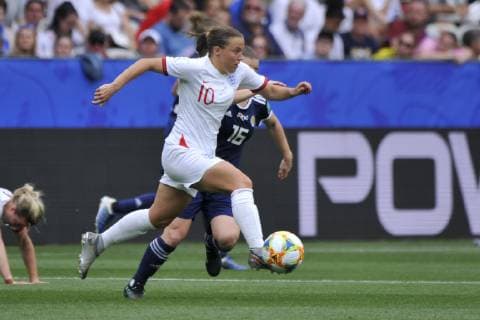Fran Kirby (Angleterre) FOOTBALL : Angleterre vs Ecosse - Coupe du monde de Football Feminin Groupe D - Nice - 09 06 2019 NorbertScanella Panoramic 