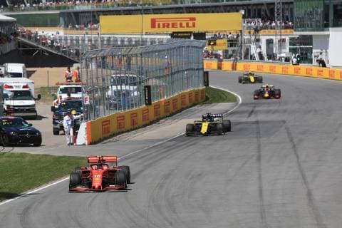 9th June 2019, Circuit Gilles Villeneuve, Montreal, Quebec, Canada; Formula 1 Grand Prix of Canada, Race day; Scuderia Ferrari, Charles Leclerc  ActionPlus12142831 Octane