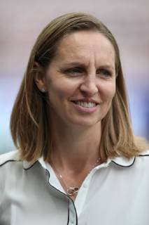 Former player Faye White England s longest serving captain to date during the FIFA Women s World Cup match at Allianz Riviera Stadium, Nice. Picture date: 9th June 2019. Picture credit should read: Jonathan Moscrop Sportimage EDITORIAL USE ONLY. No use with unauthorised audio, video, data, fixture lists, club league logos or live services. Online in-match use limited to 120 images, no video emulation. No use in betting, games or single club league player publications. SPI-0094-0083