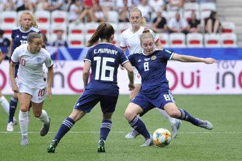 Kim Little (Ecosse) FOOTBALL : Angleterre vs Ecosse - Coupe du monde de Football Feminin Groupe D - Nice - 09 06 2019 NorbertScanella Panoramic 