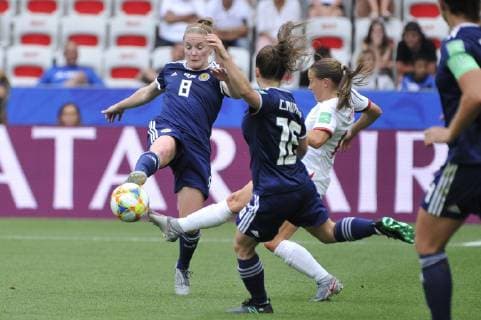 Kim Little (Ecosse) FOOTBALL : Angleterre vs Ecosse - Coupe du monde de Football Feminin Groupe D - Nice - 09 06 2019 NorbertScanella Panoramic 