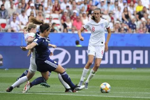FOOTBALL : Angleterre vs Ecosse - Coupe du monde de Football Feminin Groupe D - Nice - 09 06 2019 NorbertScanella Panoramic 