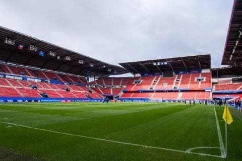 190610 General view of Roazhon Park Arena after a press conference, PK, Pressekonferenz on June 10, 2019 in Rennes. Photo: Simon Hastegard Bildbyran Kod SH 180066 Copyright: SIMONxHASTEGARD BB190610SH072