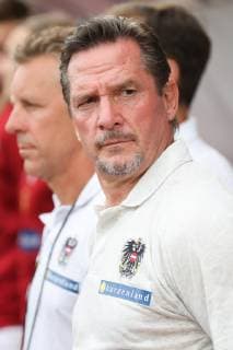 SOCCER - OEFB U21, U 21 AUT vs FRA, test match HARTBERG,AUSTRIA,11.JUN.19 - SOCCER - OEFB Under-21 international match, Länderspiel, Nationalmannschaft Austria vs France, friendly match. Image shows teamchef Werner Gregoritsch (AUT). GEPAxpictures xChristianxWalgram