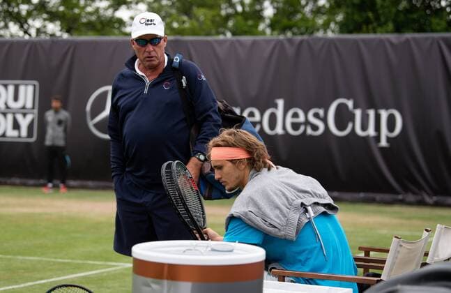 MercedesCup 2019, Alexander Zverev (GER) und Ivan Lendl MercedesCup 2019