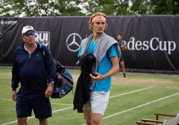 MercedesCup 2019, Alexander Zverev (GER) und Ivan Lendl MercedesCup 2019