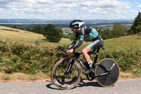 Emmanuel Buchmann (Bora - Hansgrohe) CYCLISME : 71eme edition du Criterium du dauphine libere - Contre la montre individuel de 26,1 km a Roanne - 12 06 2019 FredericChambert Panoramic 