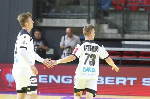 Tel Aviv-Jaffa, Israel 12.06.2019, EHF EURO-Qualifikation 2020, Runde 5, Gruppe 1, Israel - Deutschland, Timo Kastening (GER) gestures ( Defodi-09-535-000300