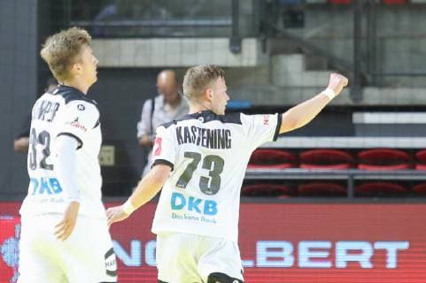 Tel Aviv-Jaffa, Israel 12.06.2019, EHF EURO-Qualifikation 2020, Runde 5, Gruppe 1, Israel - Deutschland, Timo Kastening (GER) gestures ( Defodi-09-535-000301