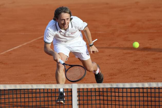 Sport Themen der Woche KW24 Zagreb, 12.06.2019 - Charity tournament Gem Set Hrvatska organized by the best Croatian tennis player Marin Cilic (Marin Cilic foundation). Luka Modric 