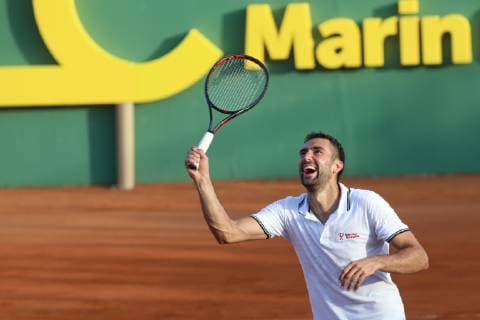 Zagreb, 12.06.2019 - Charity tournament Gem Set Hrvatska organized by the best Croatian tennis player Marin Cilic (Marin Cilic foundation). Marin Cilic 