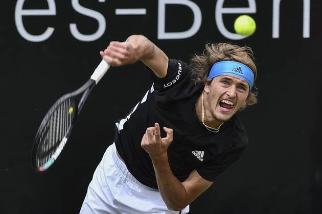 GER, Mercedes Cup 2019, ATP, Tennis Herren 250 13.06.2019, Tennisclub Weissenhof e. V., Stuttgart, GER, Mercedes Cup 2019, ATP 250, Alexander ZVEREV (GER) 1 vs Dustin BROWN (GER) im Bild Alexander ZVEREV (GER)