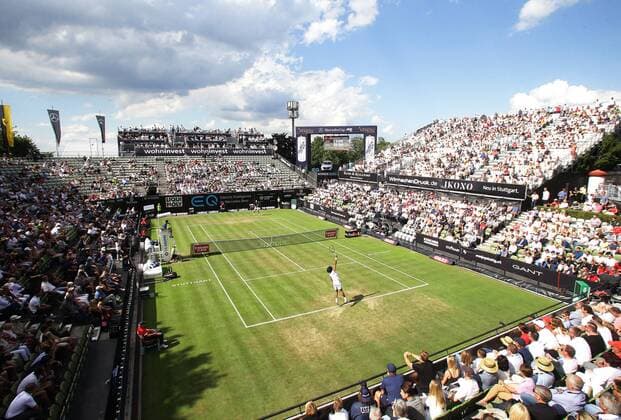Sport Bilder des Tages Stuttgart , Tennis MercedesCup 2019 , Übersicht Center Court