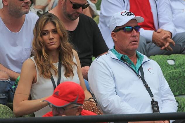 13.06.2019, ATP, Tennis Herren Tour World, MercedesCup 2019 Stuttgart, Tennis, im Bild: Olga Sharypova und Ivan Lendl copyright: Philippe Ruiz