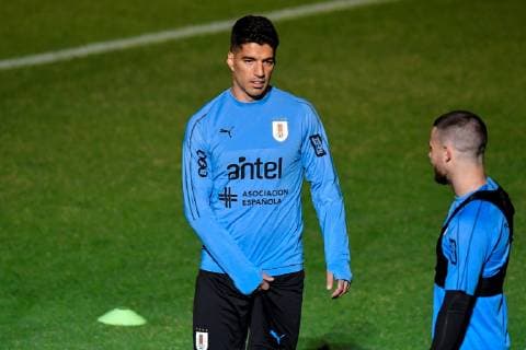 Uruguay s national soccer team player Luis Suarez participates in a training session of the team at the SESC Venda Nova trainig center, in Belo Horizonte, Brazil, 13 June 2019. Uruguay s national soccer team training session !ACHTUNG: NUR REDAKTIONELLE NUTZUNG!  Copyright: xYurixEdmundox COPAME191 20190614-636960704304278182