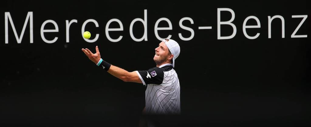 Sport Bilder des Tages 14.06.2019. Deutschland, Stuttgart, Tennis MercedesCup 2019, Feature Jan-Lennard Struff (GER)