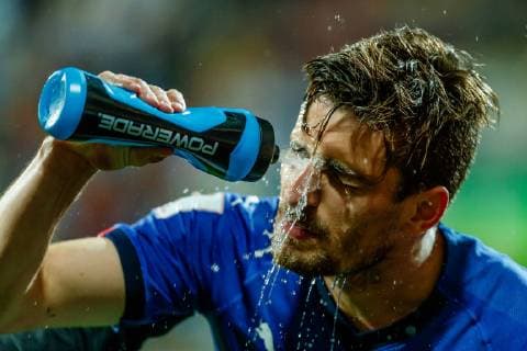 Fußball, U20 WM, Italien - Ecuador Gdynia, Polen, 14.06.2019, FIFA U-20-Weltmeisterschaft Polen 2019, Spiel um Platz 3, Italien - Ecuador, Matteo Gabbia (ITA) schaut, feature ( Defodi-01048-181412
