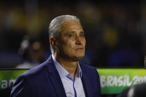 Brazil vs. Bolivia SÃO PAULO, SP - 14.06.2019: BRAZIL VS. BOLIVIA - Tite during a match between Brazil and Bolivia, valid for the 2019 Copa America group stage, held this Friday (14) at the Morumbi Stadium in São Paulo, SP. (Photo: Ricardo Moreira Fotoarena) x1747743x  RicardoxMoreira