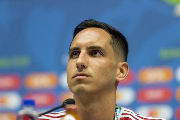 Fußball, Copa America, Nationalteam Paraguay Pressekonferenz Treino selecao do Paraguai RIO DE JANEIRO, RJ - 15.06.2019: TREINO SELEcaO DO PARAGUAI - Goalkeeper Gatito Fernandez during a team of the Paraguayan team held in the press room of Maracanã, this afternoon (15), for Copa America, in Rio de Janeiro, RJ. (Photo: Celso Pupo Fotoarena) x1748106x  CelsoxPupo
