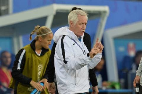 Fußball, WM Damen, Kanada - Neuseeland Tom Shermanni (entraineur nlle zelande) FOOTBALL : Canada vs Nouvelle Zelande - Coupe du monde de Football Feminin Groupe E - 15 06 2019 FredericChambert Panoramic 