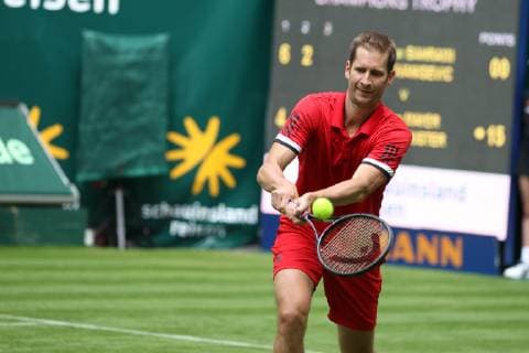 Florian Mayer Schauinsland-Reisen Champions Trophy Halle Westfalen 15.06.2019. Foto:FSA_Stiefel Eibner Pressefoto Schauinsland-Reisen Champions Trophy Halle Westfalen Halle Westfalen Copyright: xFSAx Eibner-Pressefotox EP_fsa