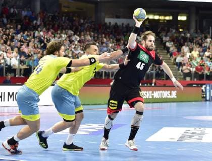 16.06.2019 EM - Qualifikation 2018 2019 - Deutschland - Kosovo - OGo - Petrit Prekazi (22, Kosovo) Nico Büdel (45, Deutschland)