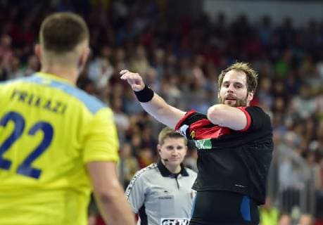 16.06.2019 EM - Qualifikation 2018 2019 - Deutschland - Kosovo - OGo - Petrit Prekazi (22, Kosovo) Nico Büdel (45, Deutschland)