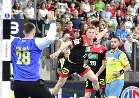 16.06.2019 EM - Qualifikation 2018 2019 - Deutschland - Kosovo - OGo - Haris Berisha (28, Kosovo) Timo Kastening (73, Deutschland)