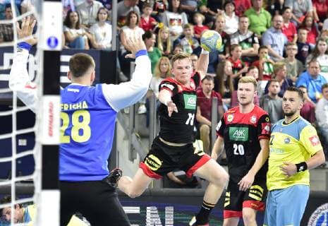 16.06.2019 EM - Qualifikation 2018 2019 - Deutschland - Kosovo - OGo - Haris Berisha (28, Kosovo) Timo Kastening (73, Deutschland)