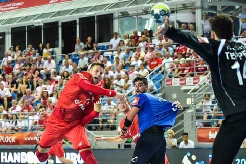 Handball, EM Quali, Polen - Israel 2019.06.16 Plock Pilka reczna Kwalifikacje do Mistrzostw Europy 2020 Polska - Izrael N z Kamil Syprzak Foto Lukasz Laskowski PressFocus 2019.06.16 Plock Handball 2020 Men s European Championship, EM, Europameisterschaft Qualifiers Poland v Israel Kamil Syprzak Credit: Lukasz Laskowski PressFocus NEWSPIX.PL --- Newspix.pl  20190616LUK_131