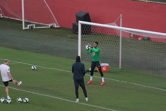Treino da Selecao Brasileira em Salvador SALVADOR, BA - 16.06.2019: TREINO DA SELEcaO BRASILEIRA EM SALVADOR - Training of the Brazilian national team, Nationalteam in Barradão, in Salvador, Bahia, Brazil. (Photo: Tiago Caldas Fotoarena) x1748675x  TiagoxCaldas