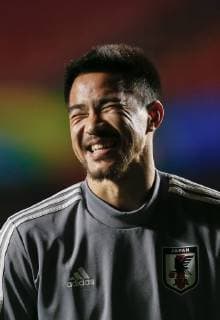 Training of the Japanese Team in São Paulo SÃO PAULO, SP - 16.06.2019: TRAINING OF THE JAPANESE TEAM IN SÃO PAULO - The Japanese player Shinji Okazaki during the training of the Japanese Team at the Morumbi Stadium in São Paulo, SP. The Japanese team faces tomorrow the selection of Chile for the first match of the Copa America 2019 Group C. (Photo: Marcelo Machado de Melo Fotoarena) x1748770x  MarceloxMachadoxdexMelo