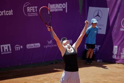 Sport Themen der Woche KW24 Sport Bilder des Tages June 16, 2019 - Barcelona, Spain - Allie Kiick during the final match of the third international trophy ITF City of Barcelona, played at C.E. Hispano Frances, on 16th June 2019 in Barcelona, Spain. ITF City of Barcelona - Final Match  - ZUMAn230 20190616_zaa_n230_156 Copyright: xJoanxVallsx