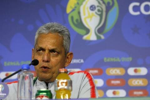 Futbol, entrenamiento de Chile en Morumbi El entrenador de la seleccion chilena Reinaldo Rueda es fotografiado durante el entrenamiento realizado en el estadio Morumbi de San Pablo, Brasil. 16 06 2019 Andres Pina Photosport Football, Chile training session Chilean national team, Nationalteam manager Reinaldo Rueda is pictured during the training session held at the Morumbi stadium in Sao Paulo, Brazil. 16 06 2019 Andres Pina Photosport Entrenamiento de Chile en Morumbi 