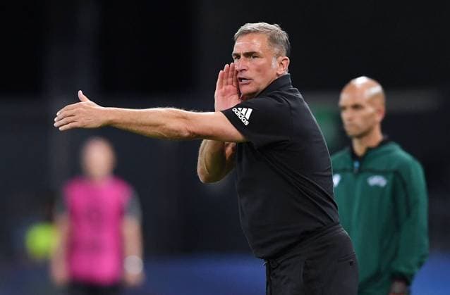Fußball, U21 EM, Deutschland - Dänemark FUSSBALL UEFA U21, U 21 EUROPAMEISTERSCHAFT 2019 in Italien Deutschland - Daenemark 17.06.2019 Trainer Stefan Kuntz (Deutschland) *** FOOTBALL UEFA U21 EUROPEAN CHAMPIONSHIP 2019 in Italy Germany Denmark 17 06 2019 Coach Stefan Kuntz Germany