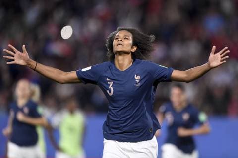 JOIE - 03 WENDIE RENARD (FRA) FOOTBALL FEMININ : Nigeria vs France - Coupe du Monde Fifa France 2019 - 17 06 2019 AnthonyBIBARD FEP Panoramic 