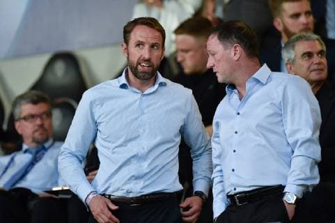 England coach Gareth Southgate during the 2019 UEFA EURO, EM, Europameisterschaft,Fussball U-21 Championship match between England U-21 and France U-21 at Orogel Stadium Dino Manuzzi , Cesena, Italy on 18 June 2019. Copyright: xGiuseppexMaffiax 24260001