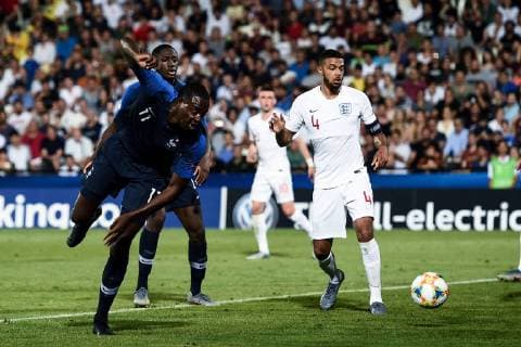 Db Cesena 18 06 2019 - Europeo Under 21 Italia 2019 Inghilterra-Francia foto Daniele Buffa Image nella foto: gol JeanPhilippe Mateta 