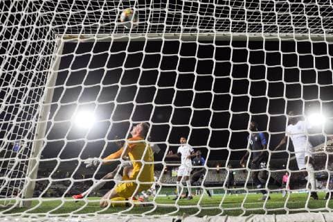 Sport Bilder des Tages Photo Massimo Paolone LaPresse June 18, 2019 Cesena, Italy soccer England vs France - UEFA Under 21 Championship Italy 2019 - Group stage final tournament Group C - "Dino Manuzzi" stadium. In the pic: own goal Aaron Wan Bissaka (Inghilterra) 1-2  Copyright: xMassimoxPaolone LaPressex
