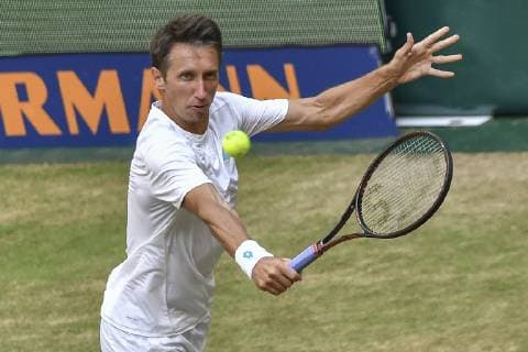 GER, NOVENTI OPEN 2019, ATP, Tennis Herren 500 19.06.2019, GERRY WEBER STADION, Halle (Westfalen), GER, NOVENTI OPEN 2019, ATP 500 , Sergiy STAKHOVSKY (UKR) vs Pierre-Hugues HERBERT (FRA) im Bild Sergiy STAKHOVSKY (UKR)