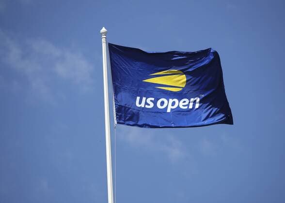 French Open , US Open Flagge weht in Roland Garros, Copyright: xJuergenxHasenkopfx