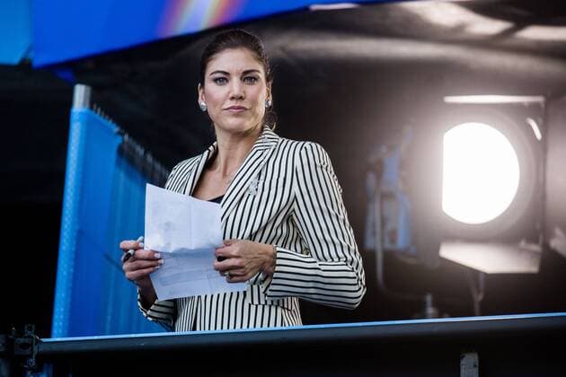 190620 Hope Solo in the stands ahead of the FIFA Women s World Cup match between Sweden and USA on June 20, 2019 in Le Havre. Photo: Simon Hastegard Bildbyran Kod SH 180080 bbeng fotboll football fotball soccer dam women kvinner frankrike france vm vm 2019 verdensmesterskap världsmästerskap fifa women s world cup 2019 world cup usa sverige sweden Copyright: SIMONxHASTEGARD BB190620SH009